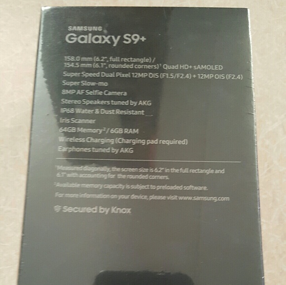 Samsung S9+ - Picture 2 of 3